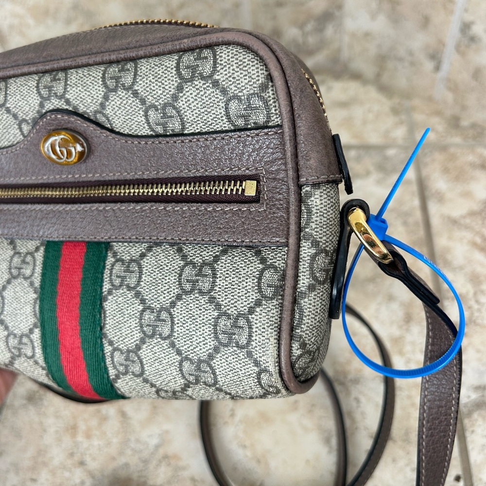 Gucci Mini Ophidia Camera Monogram Crossbody Bag - image 4